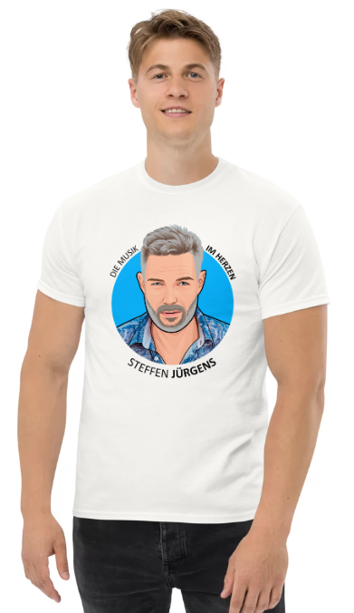 Klassisches Herren-T-Shirt